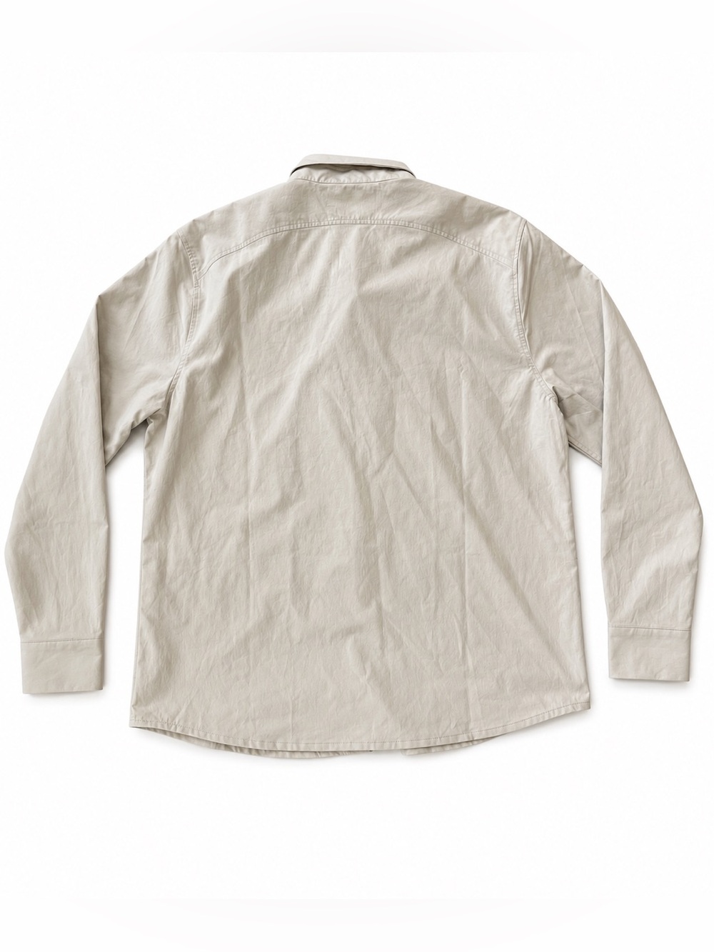 Ministry of Supply Pace Poplin Lightweight Button Down Shirt 3xL Beige - Picture 2 of 7